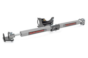 Ford F-250 Super Duty Steering Stabilizer - Dual - Rough Country - N3, 2-8 Inch Lift - '05-'24 Ford F-250 Super Duty Steering Stabilizer - Dual - Rough Country - N3, 2-8 Inch Lift - '05-'24